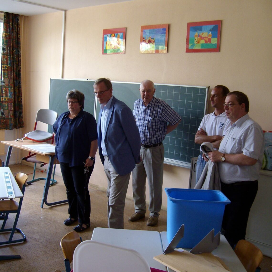 Besuch in der Grundschule Heide/Lettin
